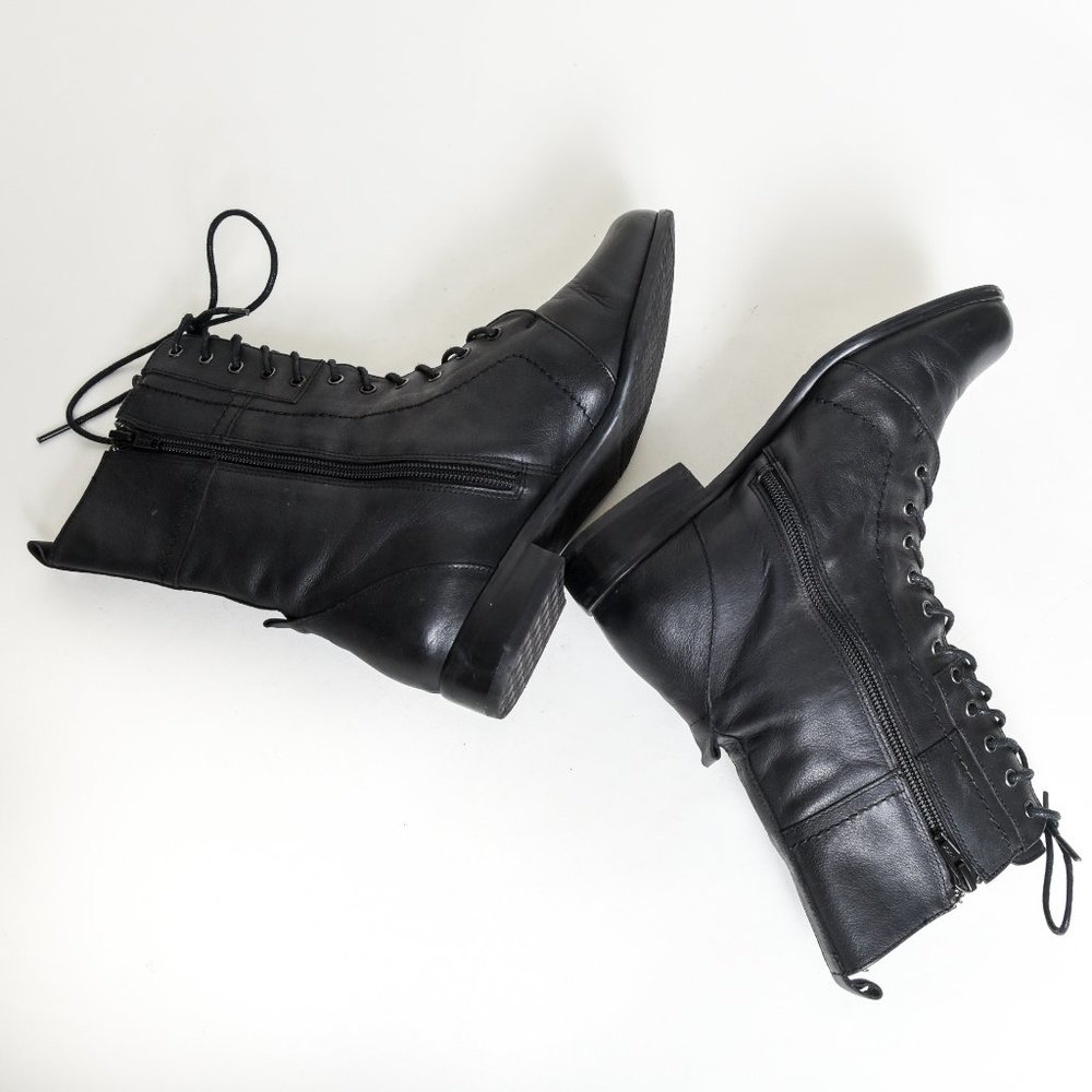 Ros Hommerson Military Leather Boot - Picture 3 of 7